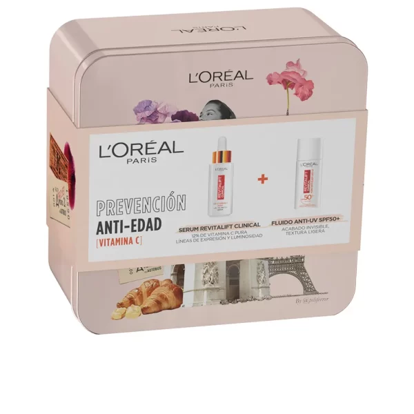 L'ORÉAL PARIS REVITALIFT CLINICAL CASE 2 pcs Anti-UV Fluid SPF50+ 50 ml + Revitalift Clinical Serum 50 ml - NVA8413066