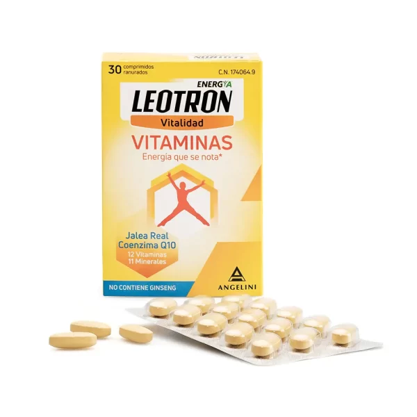 LEOTRON LEOTRON VITAMINS 30 tablets βασιλικός πολτός, συνένζυμο Q10, 12 βιταμίνες και 11 μέταλλα - NVA1740649