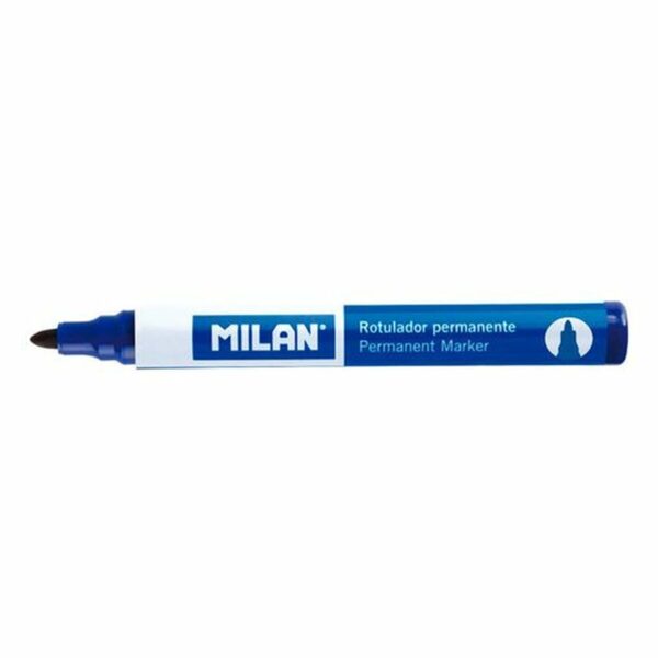 Μόνιμος δείκτης Milan Μπλε PVC 12 Μονάδες (Ø 4 mm) - S8422240