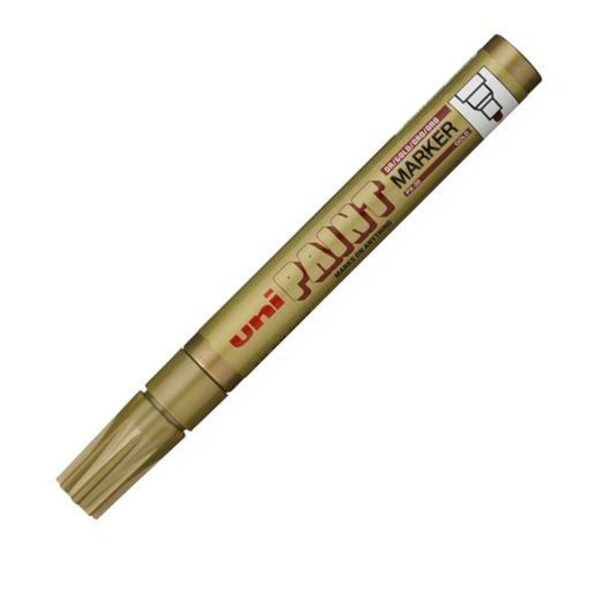 Μόνιμος δείκτης Uni-Ball Paint Marker PX-20 Χρυσό 12 Μονάδες - S8425250