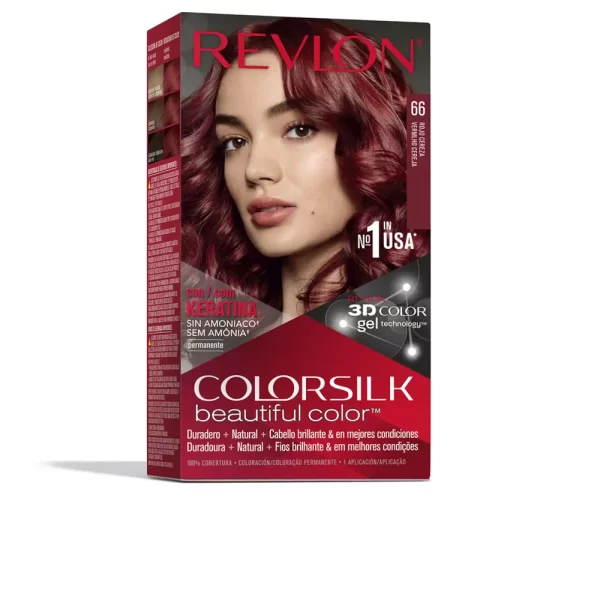 REVLON MASS MARKET COLORSILK dye #66-cherry red 1 u - NVA0194345