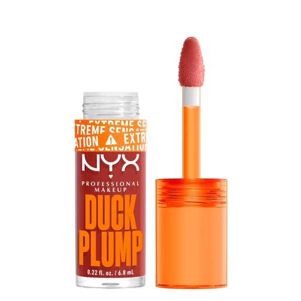 NYX PROFESSIONAL MAKE UP DUCK PLUMP lip gloss #brick of time 6.8 ml - NVA7250294