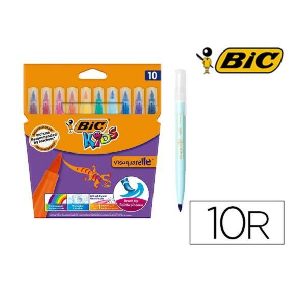 Σετ Μαρκαδόροι Bic 8289641 Πολύχρωμο (10 Τεμάχια) - S77191952