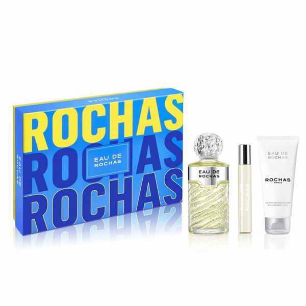 ROCHAS EAU DE ROCHAS L'ESSENTIEL CASE 3 pcs Eau de Toilette spray 100 ml + Body lotion 100 ml + Eau de Toilette spray 20 ml - NVA0146791