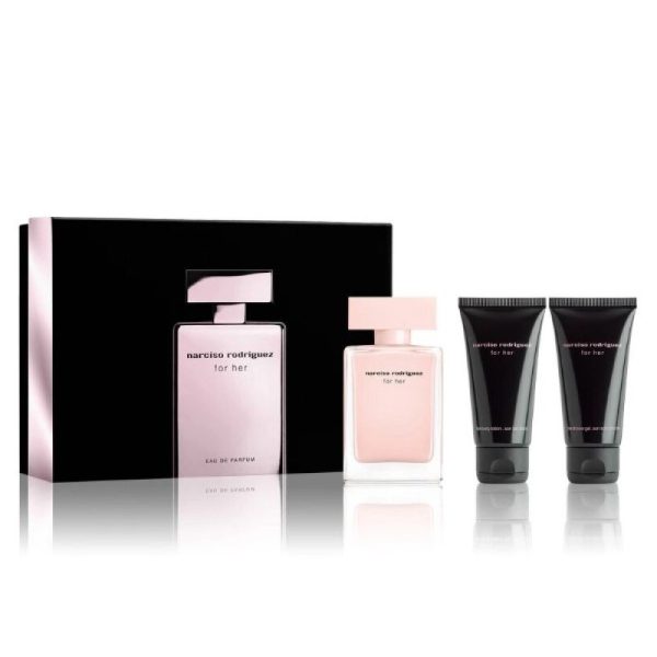 Narciso Rodriguez for Her W Set - EdP 50 ml + b/lot 50 ml + sh/g 50 ml - LB2410749