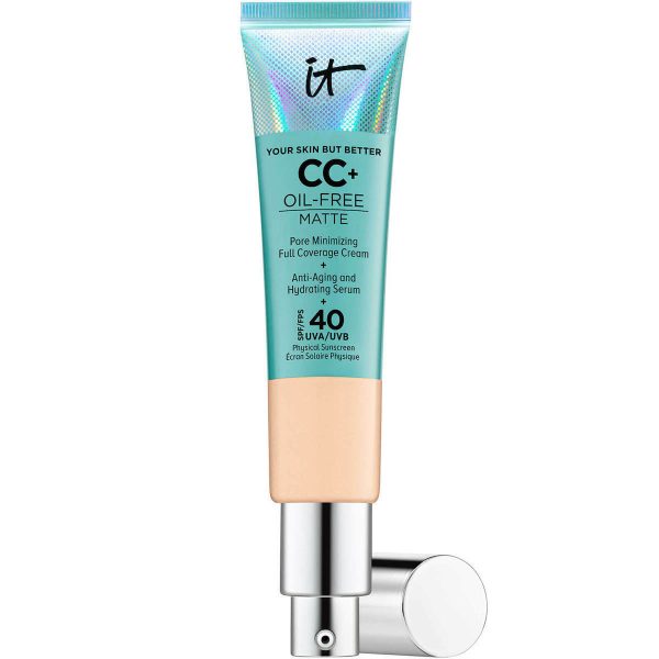 IT COSMETICS CC+ NATURAL MATTE base de maquillaje en crema SPF40 #Neutral tan 32 ml - NVA2810045