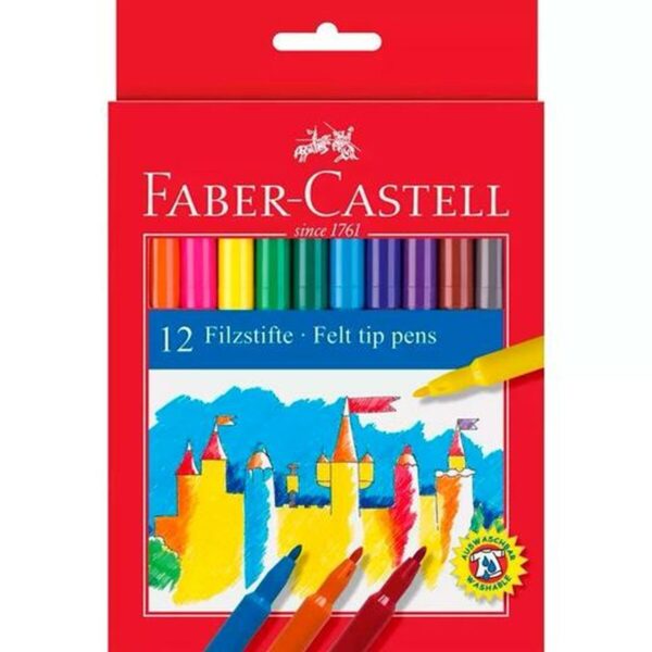 Σετ Μαρκαδόροι Faber-Castell Πολύχρωμο x10 - S8422023