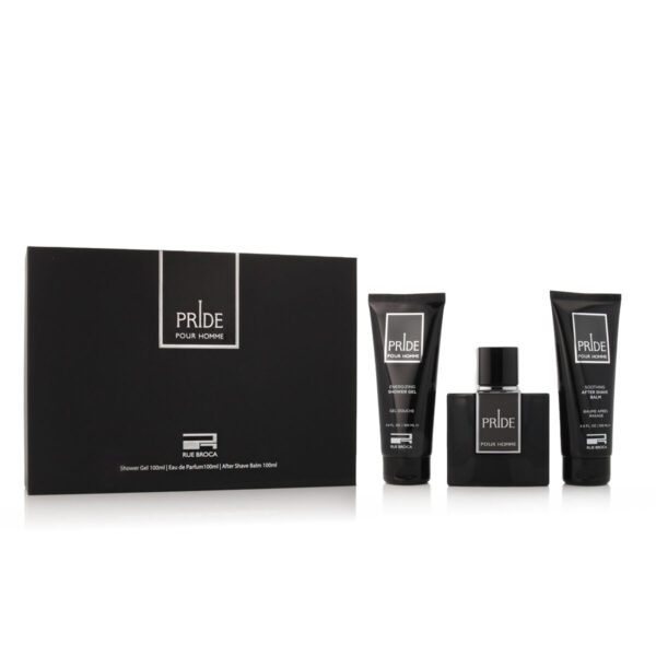 Afnan Rue Broca Pride Pour Homme M Set - EdP 100 ml + a/s balm 100 ml + sh/gel 100 ml - LB1041701