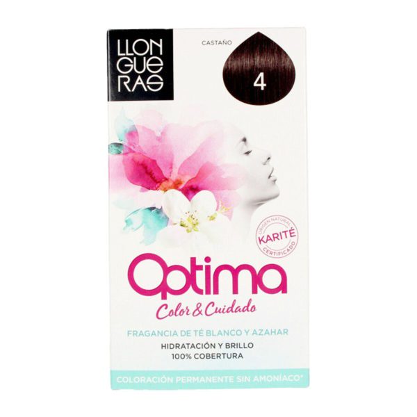 LLONGUERAS OPTIMA hair colour #4-castaño - NVA6035416