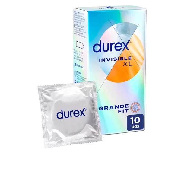 DUREX INVISIBLE XL ultra fine condoms 10 u - GETNVA6003336-1