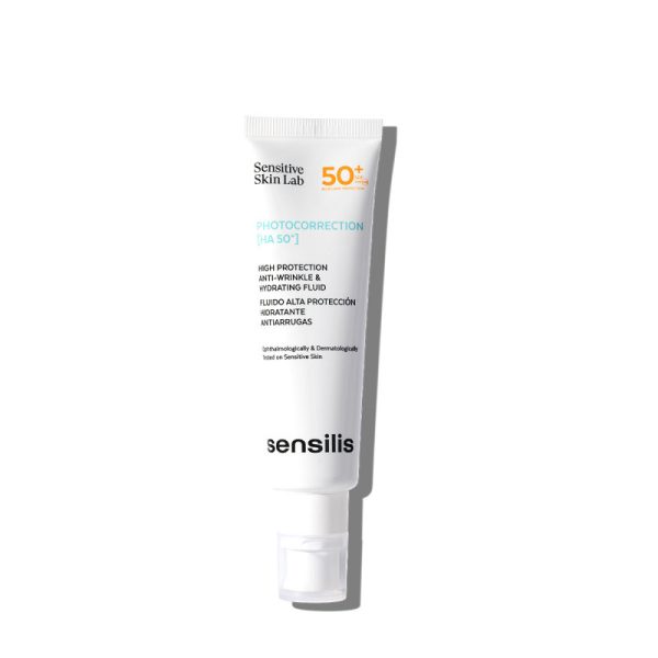 SENSILIS PHOTOCORRECTION [HA 50+] moisturizing and anti-wrinkle fluid SPF50+ 50 ml - NVA9000044