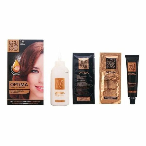 LLONGUERAS OPTIMA hair colour #7.24-almond blond - NVA5052113