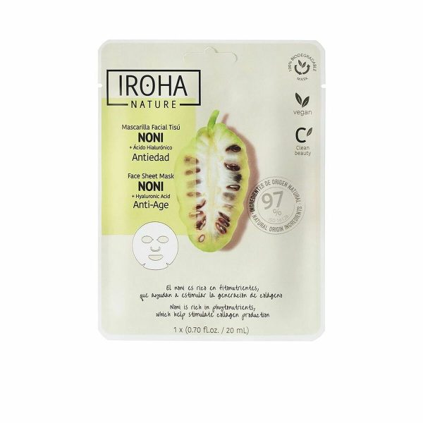 IROHA NATURE MASK noni + hyaluronic acid 1 u - NVA6436117