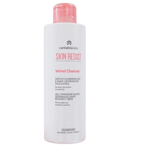 SKIN RESIST SKIN RESIST VELVET gentle cleansing gel for face and eyes 200 ml - NVA2146549