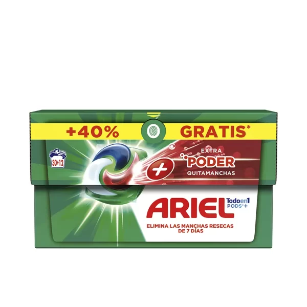 ARIEL ARIEL PODS EXTRA POWER STAIN REMOVER 3in1 detergent 42 caps - NVA6247313