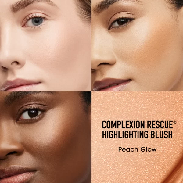 BARE MINERALS COMPLEXION RESCUE illuminating gel-cream blush #Peach Glow 15 ml - NVA0077636