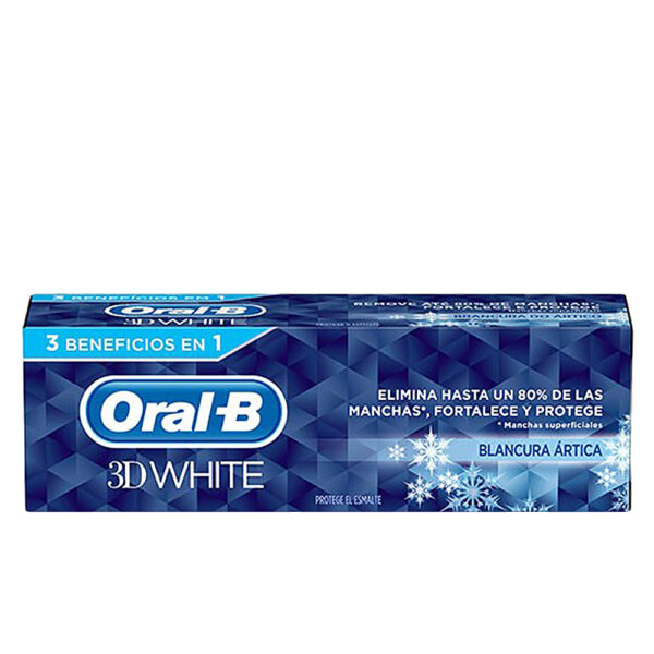 ORAL-B 3D WHITE BLANCURA ARTICA pasta dentífrica 75 ml - NVA0673800