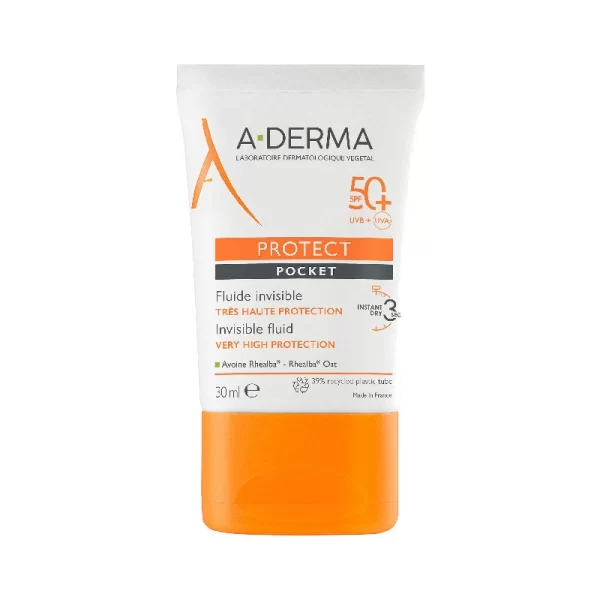 A-Derma Protect Pocket Invisible Fluid SPF50+ 30 ml - PARC-A7-064-30