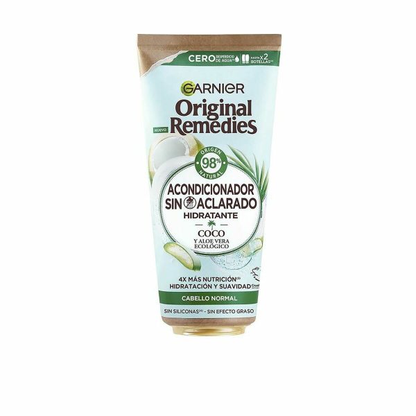 Μαλακτική Κρέμα Χωρίς Ξέπλυμα Garnier Original Remedies Καρύδα Αλόη Βέρα Ενυδατική (200 ml) - NVA2442343