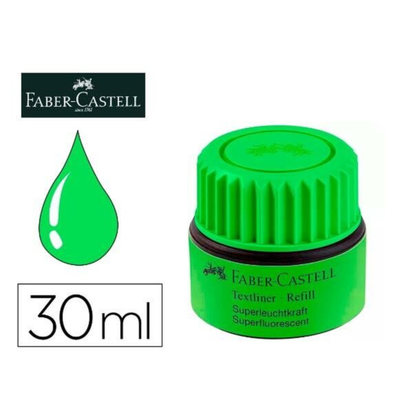 Μελάνι Faber-Castell 154963 30 ml Πράσινο - S77192853