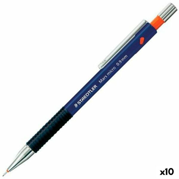 Μηχανικό Mολύβι Staedtler Mars Micro Μπλε 0,9 mm (x10) - S8422936