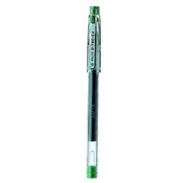 Στυλό με τζελ Pilot G-TEC C4 Πράσινο 0,2 mm (12 Μονάδες) - S8431038