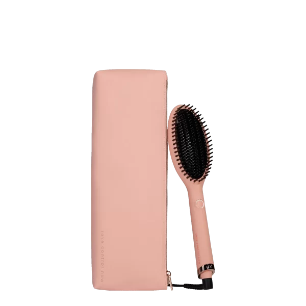 GHD Glide Smoothing Take Control Now Hot Brush Set Pink - Heated Brush/Pouch set x 2 piece - PARS-GH-124-01