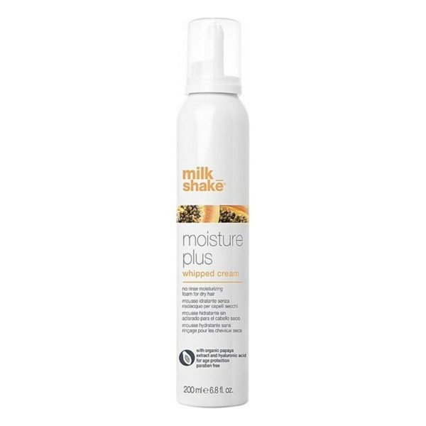 Milk Shake Moisture Plus Whipped Cream No Rise Moisturizing Foam for Dry Hair 200ml - NVA4076636