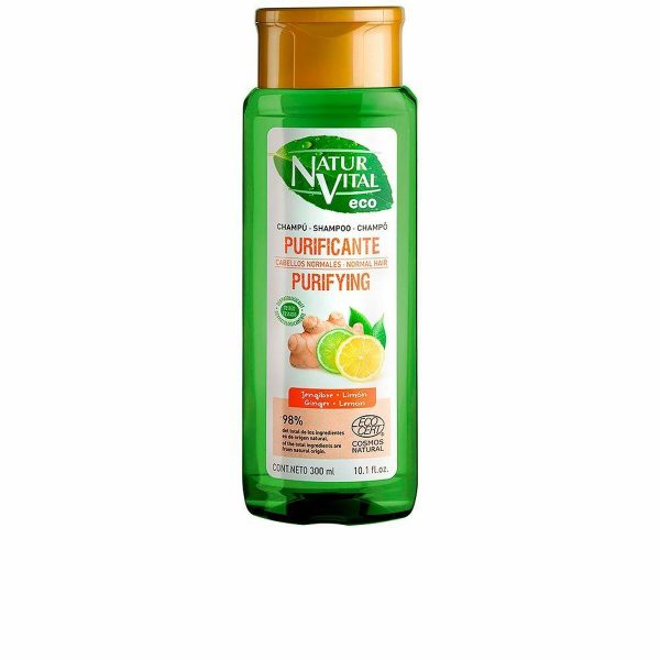 Σαμπουάν Καθαρισμού Naturvital Eco Λεμονί Τζίντζερ (300 ml) - NVA2076048