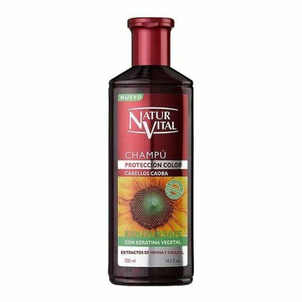 NATUR VITAL Shampoo COLOR caoba 300 ml - NVA2740376