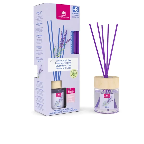 CRISTALINAS MIKADO air freshener 0% #lavender 35 ml - NVA1513830