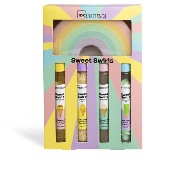 IDC INSTITUTE SWEET SWIRLS RAINBOW CASE 5 pcs - S4520816