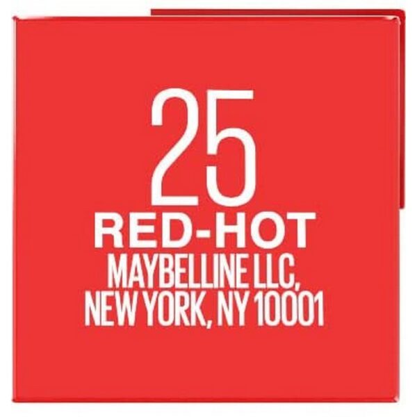 MAYBELLINE SUPERSTAY VINYL INK liquid lipstick #25-red-hot 4,2 ml - NVA0148093