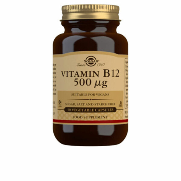 SOLGAR Vitamina B12 500 Mcg Cianocobalamina 50 Vcaps - NVA4003903