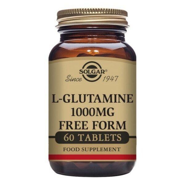 SOLGAR L-GLUTAMINA 1.000 mg 60 comprimidos - NVA4012547