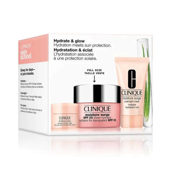 CLINIQUE MOISTURE SURGE SPF25 LIGHT MOISTURIZING CREAM CASE 3 pcs - NVA3209691