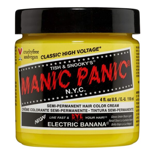 Μόνιμη Βαφή Classic Manic Panic ‎HCR 11012 Electric Banana (118 ml) - S4256852