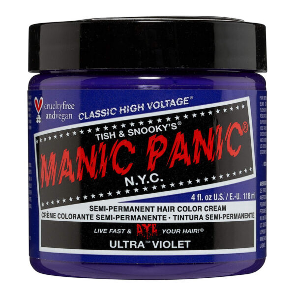 Μόνιμη Βαφή Classic Manic Panic Ultra Violet (118 ml) - S4256866