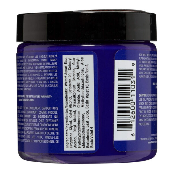 Μόνιμη Βαφή Classic Manic Panic Ultra Violet (118 ml) - S4256866