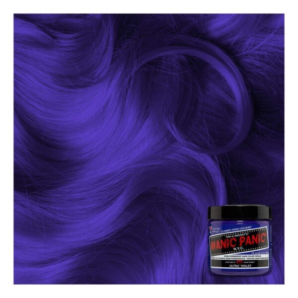 Μόνιμη Βαφή Classic Manic Panic Ultra Violet (118 ml) - S4256866