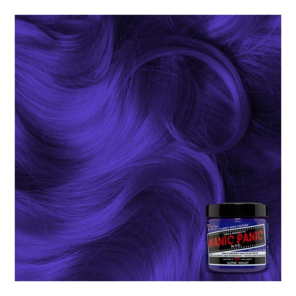 Μόνιμη Βαφή Classic Manic Panic Ultra Violet (118 ml) - S4256866