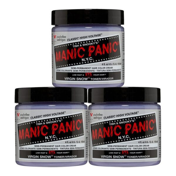 Μόνιμη Βαφή Classic Manic Panic Virgin Snow (118 ml) - S4256868