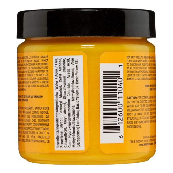 Μόνιμη Βαφή Classic Manic Panic Sunshine (118 ml) - S4256873