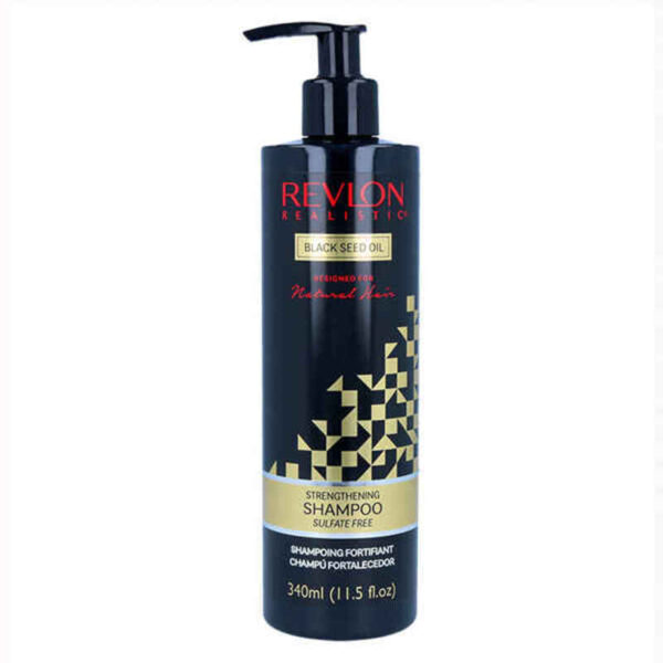 Σαμπουάν + Conditioner Real Black Seed Strength Revlon (340 ml) - S4254056