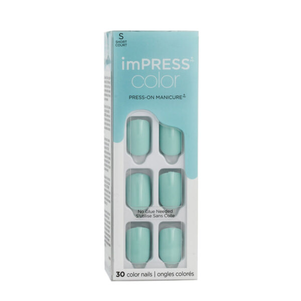 Τεχνητά νύχια Kiss imPRESS color Nº 008 Mint to Be (30 Μονάδες) - S8316908