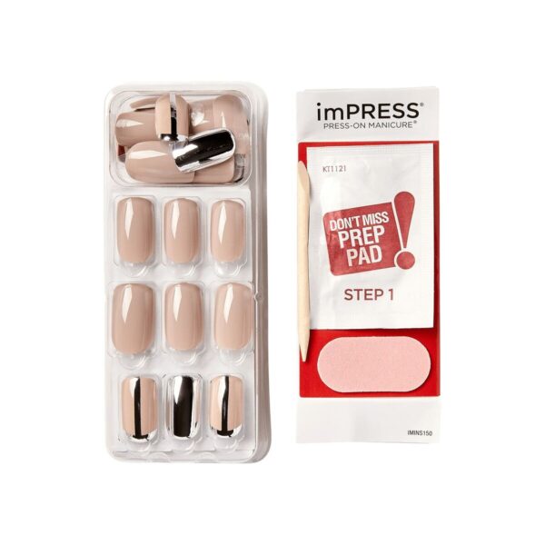 Τεχνητά νύχια Kiss imPRESS color Cloudy (30 Μονάδες) - S8316903