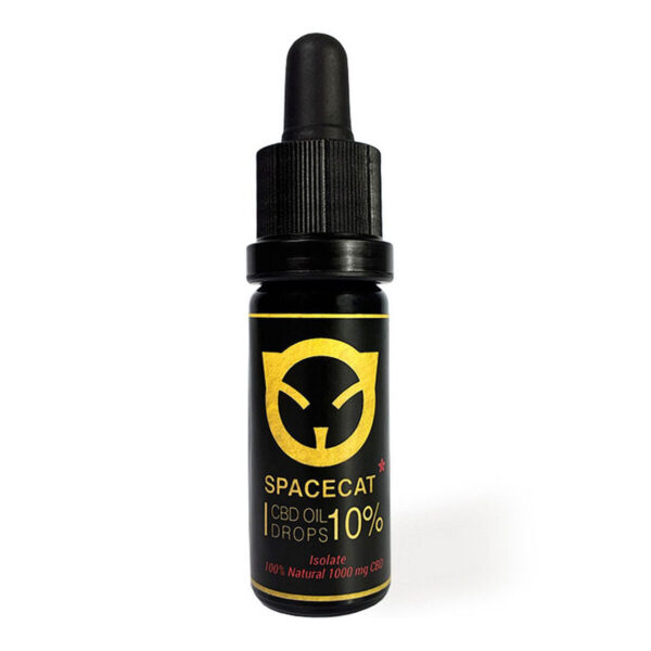 SPACECAT ACEITE DE CBD 10% (1000mg) espectro completo rico en cannab - NVA0882012