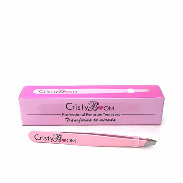 CRISTYBOOM PROFESSIONAL EYEBROW TWEEZERS transform your #pink look 1 u - NVA9673399