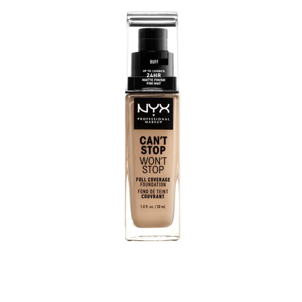 NYX PROFESSIONAL MAKE UP CAN'T STOP WON'T STOP full coverage foundation #buff 30 ml - NVA7157272