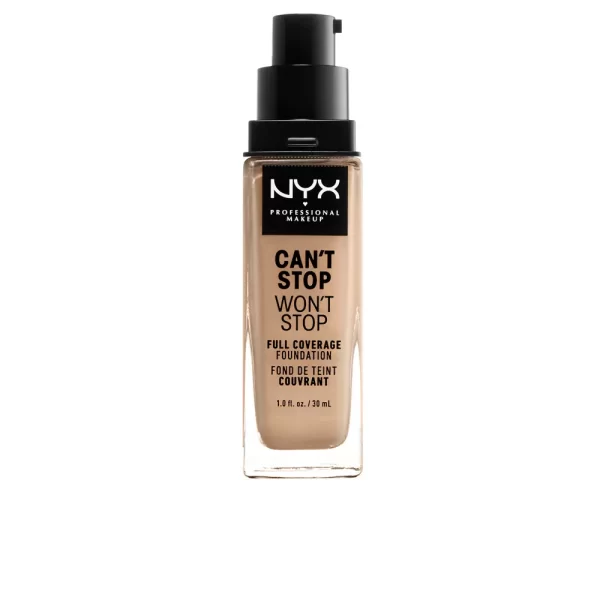 NYX PROFESSIONAL MAKE UP CAN'T STOP WON'T STOP full coverage foundation #buff 30 ml - NVA7157272